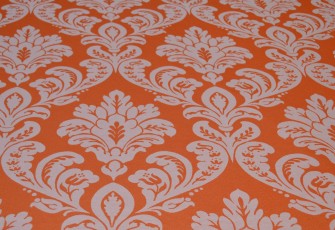 TOALHA JACQUARD LARANJA ARABESCO