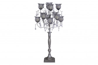 CANDELABRO PRATA 13 VELAS
