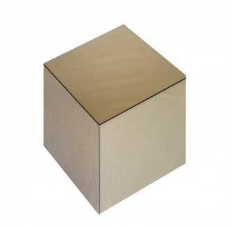 CUBO EM ESPELHO BRONZE 0,80