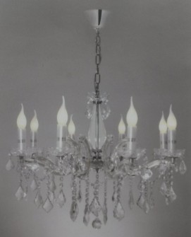 LUSTRE CRISTAL QUEEN - CROMADO